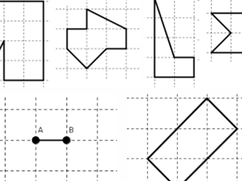 exploring a dot grid through rectangle